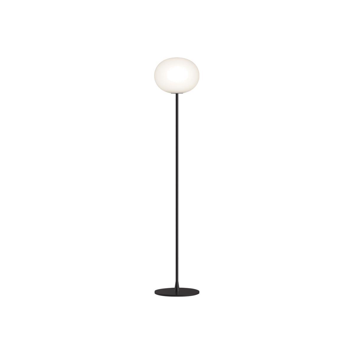 Glo-Ball F2 Floor Light in Black