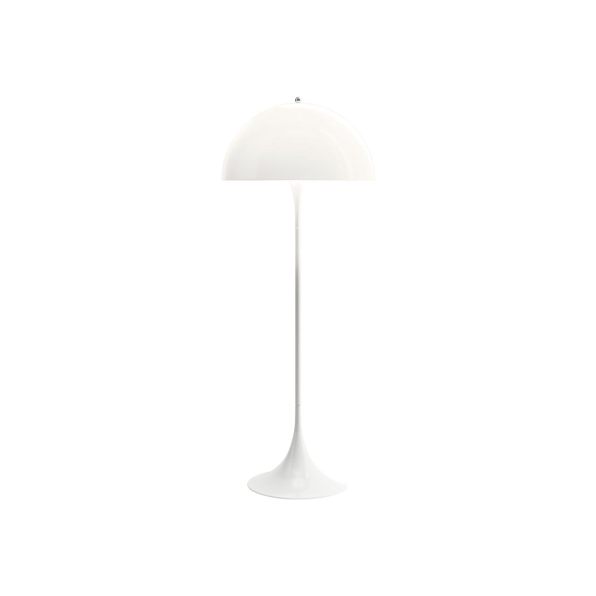 Panthella Floor Lamp in White Acrylic