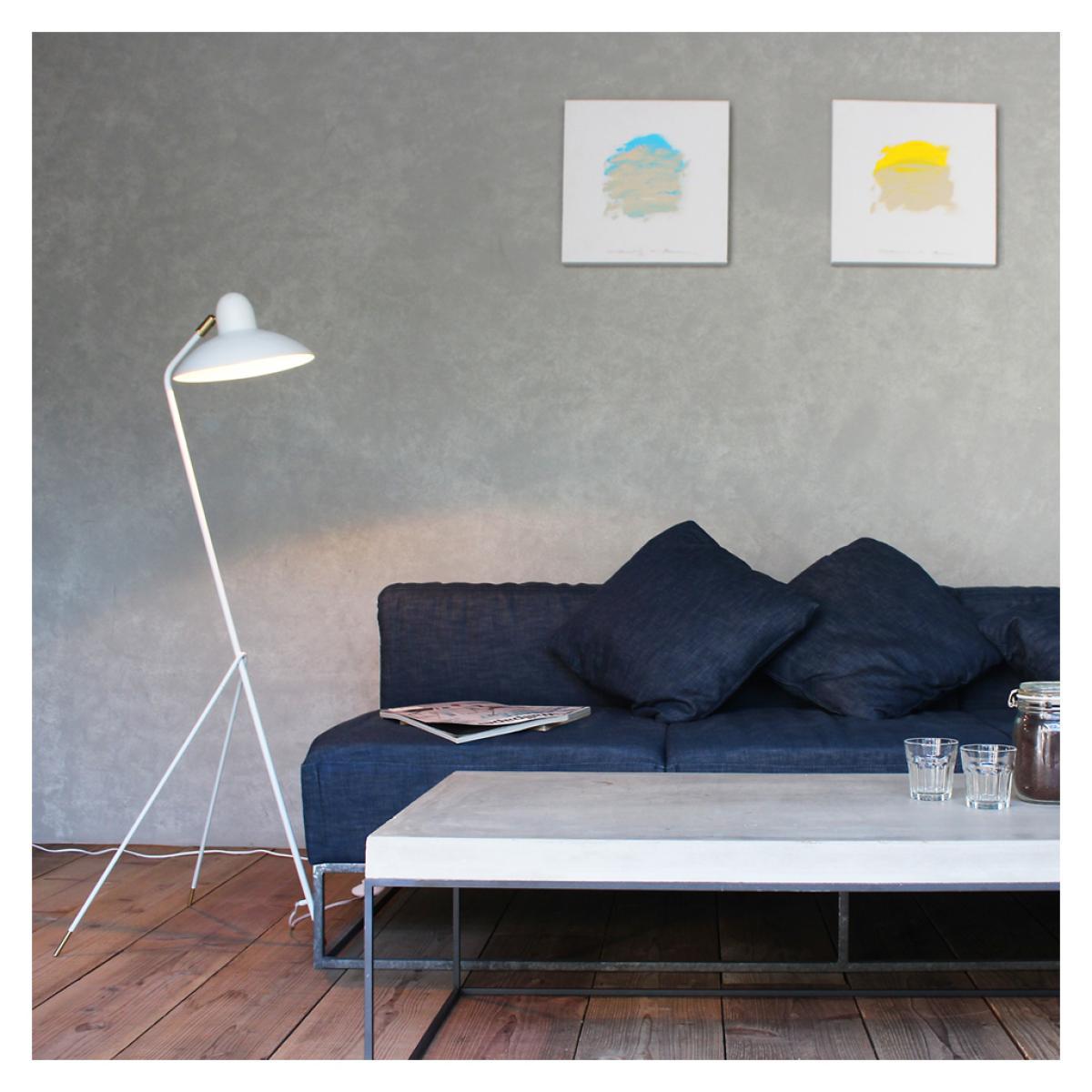 Arles Floor Lamp White