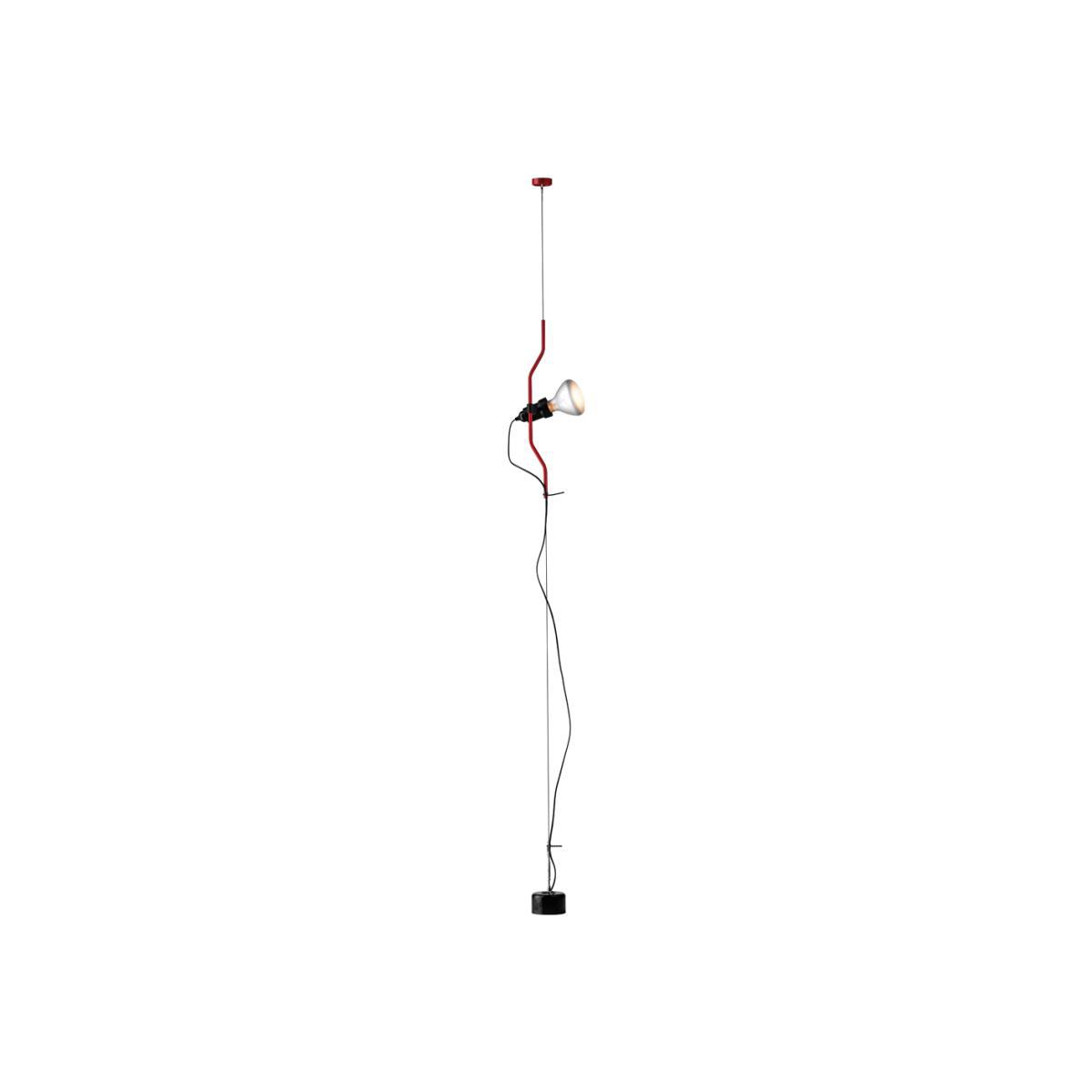 Parentesi Floor Lamp Red