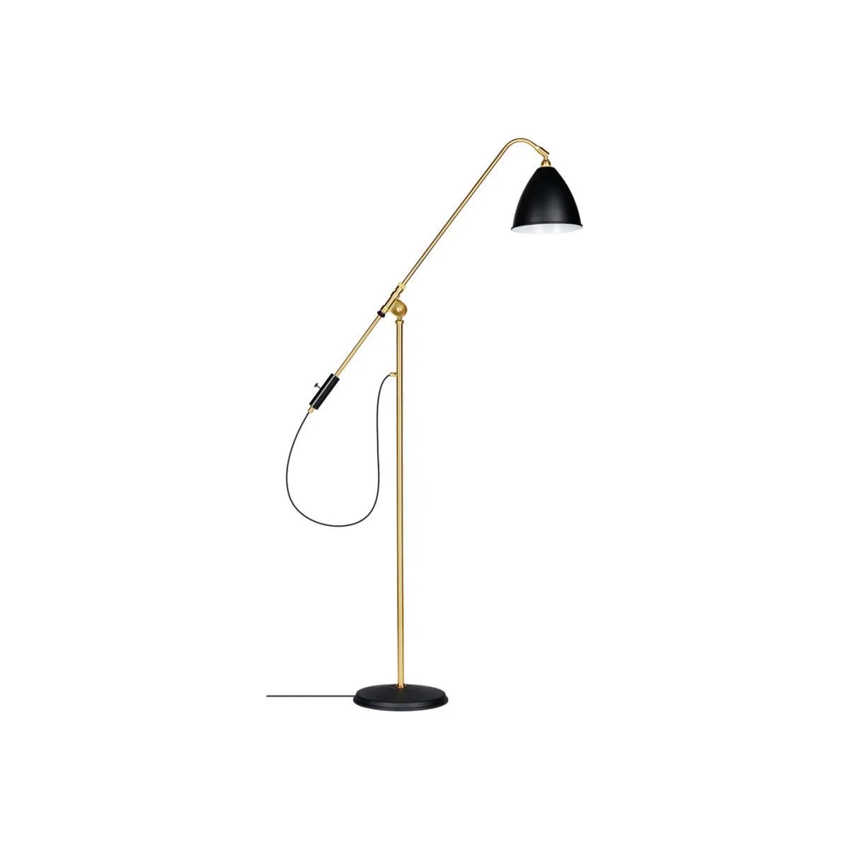 Medium Bestlite BL4 Floor Lamp in Brass & Black – image 1