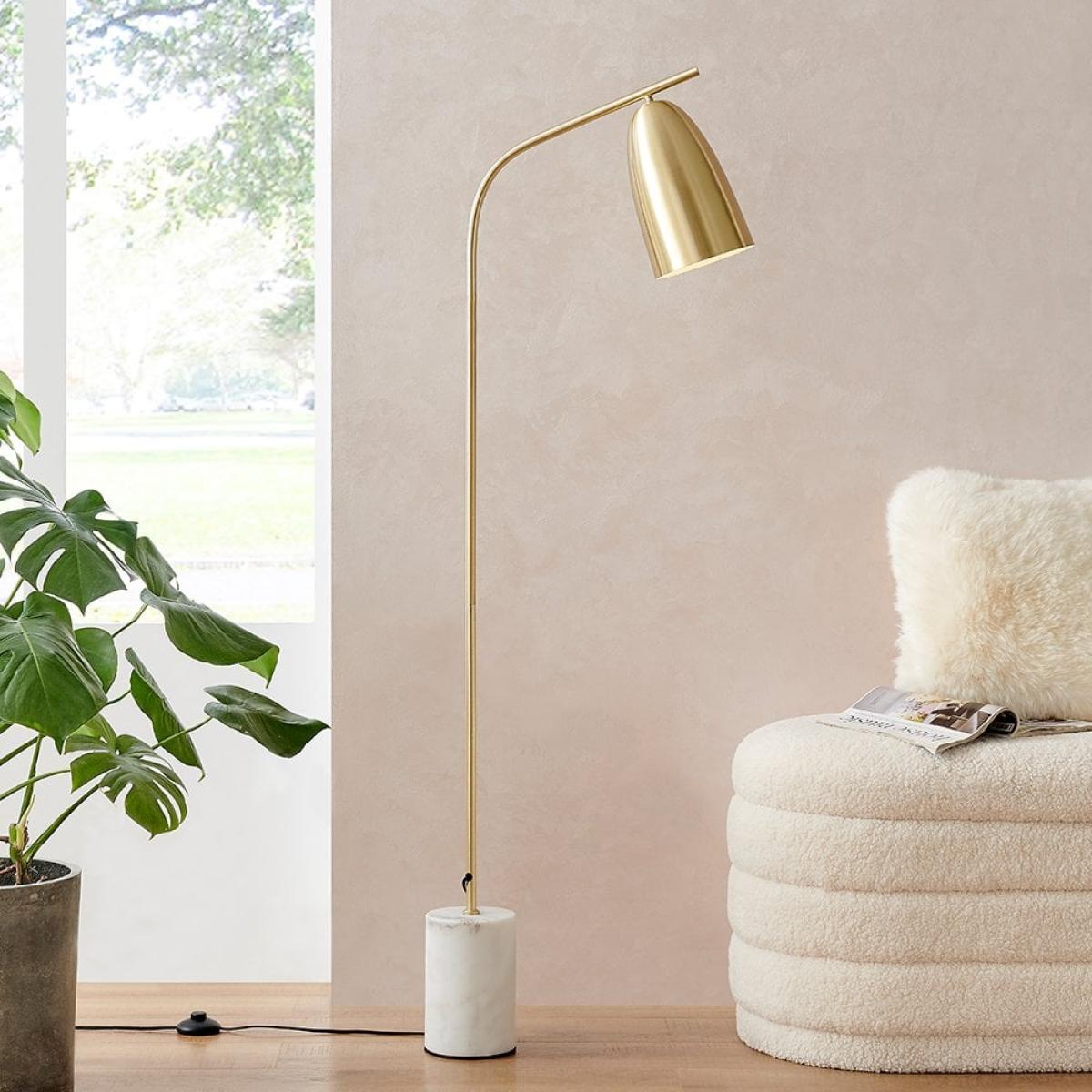 Soren Floor Lamp, Brass – image 2