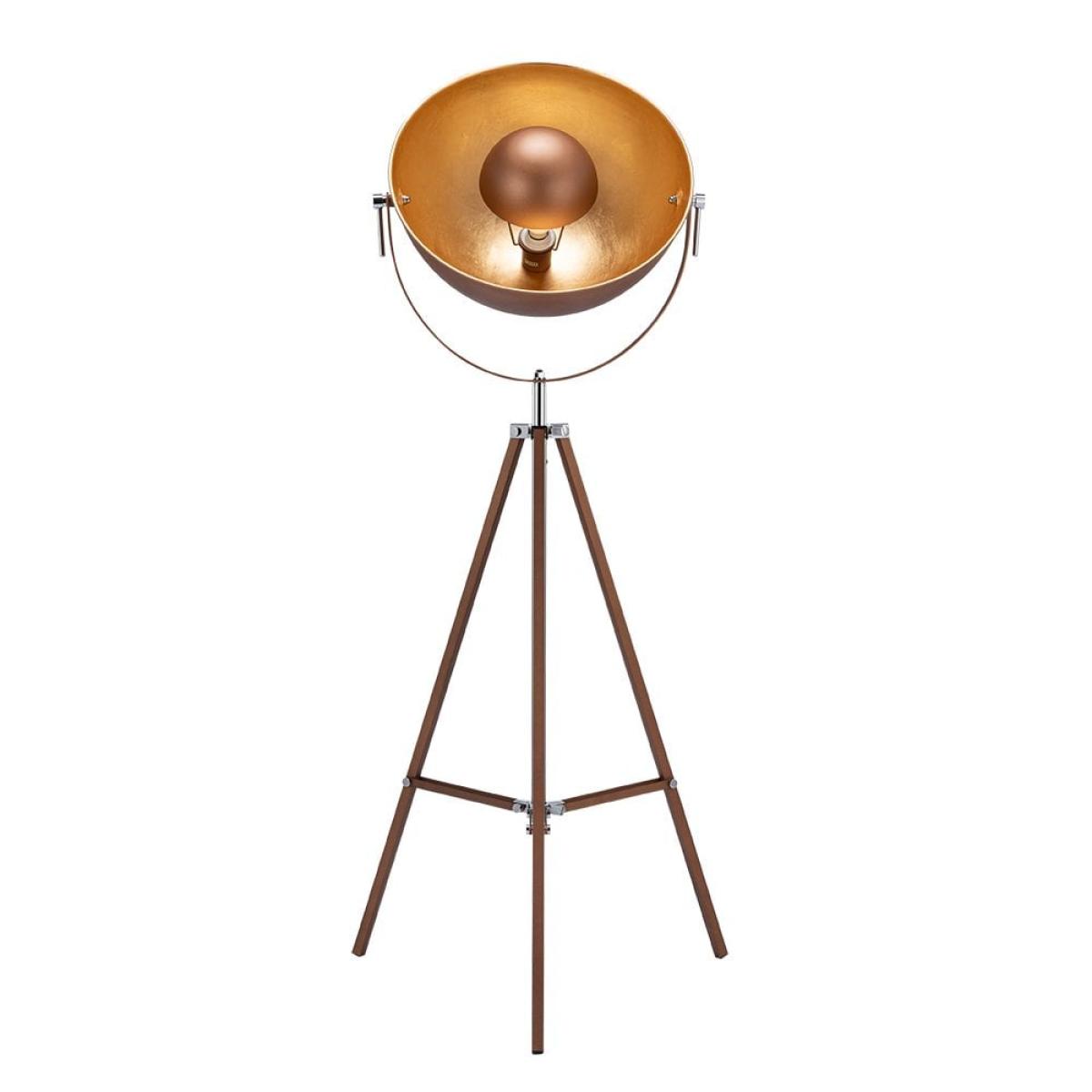 Denver Metal Floor Lamp, Copper – image 4