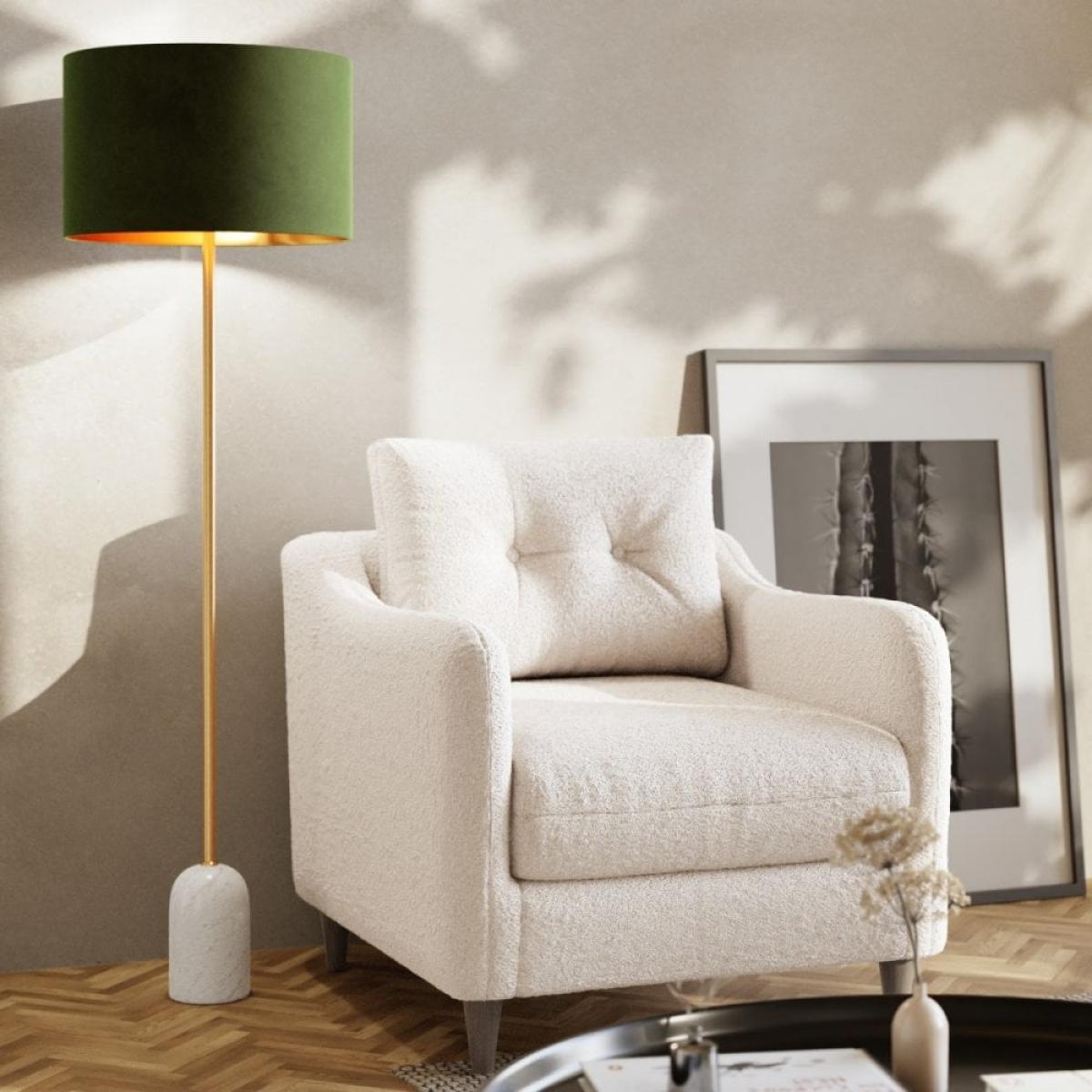 Ara Floor Lamp, Moss Green Colour: Grey – image 3