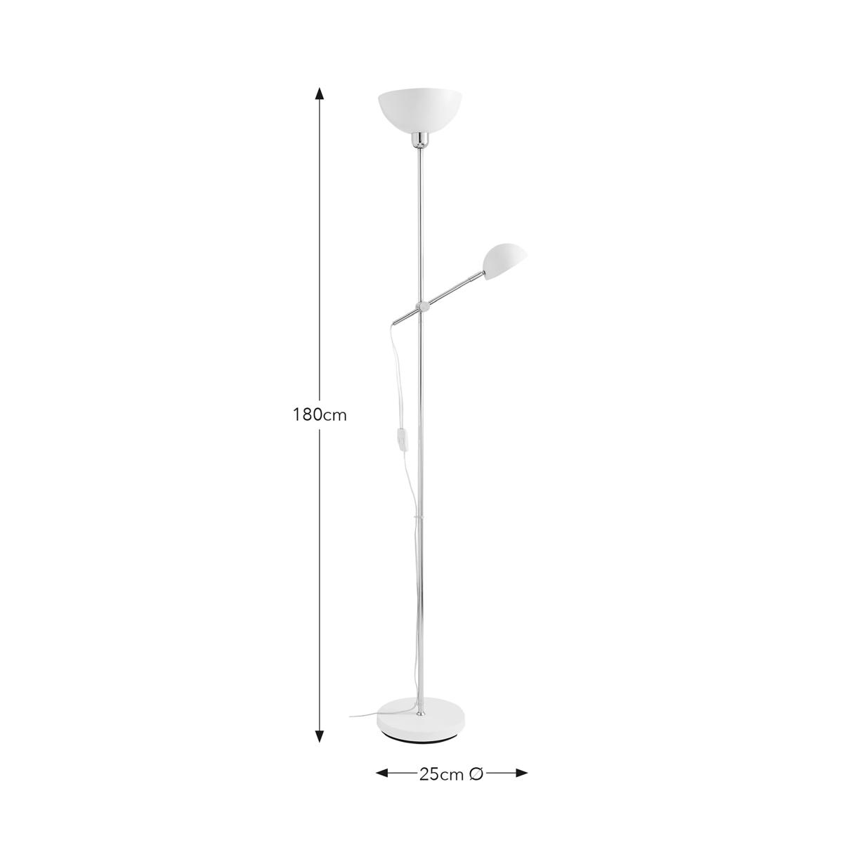 Axelle Metal Floor Lamp Chrome – image 6