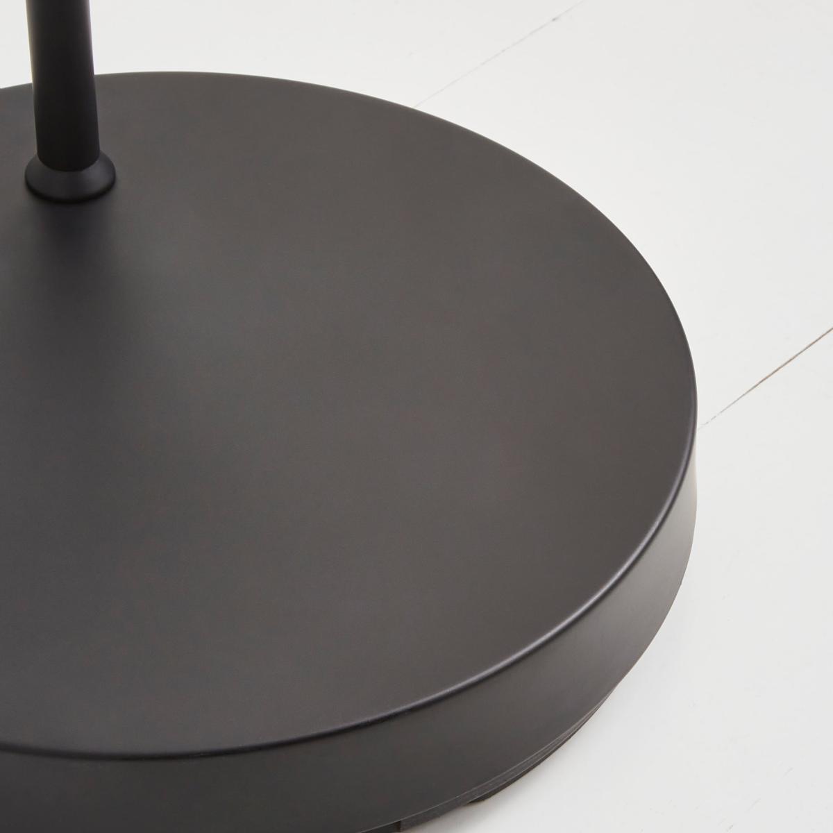 Palazzo Black Frosted Floor Lamp Black – image 3