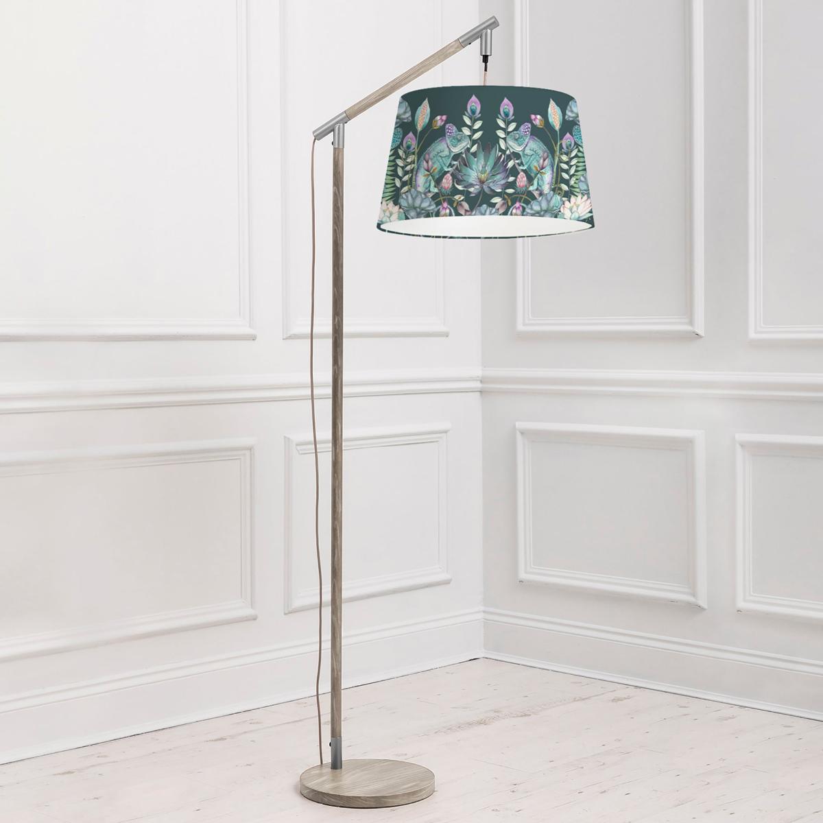 Quintus Floor Lamp with Osawi Shade Osawi Emerald Green – image 2