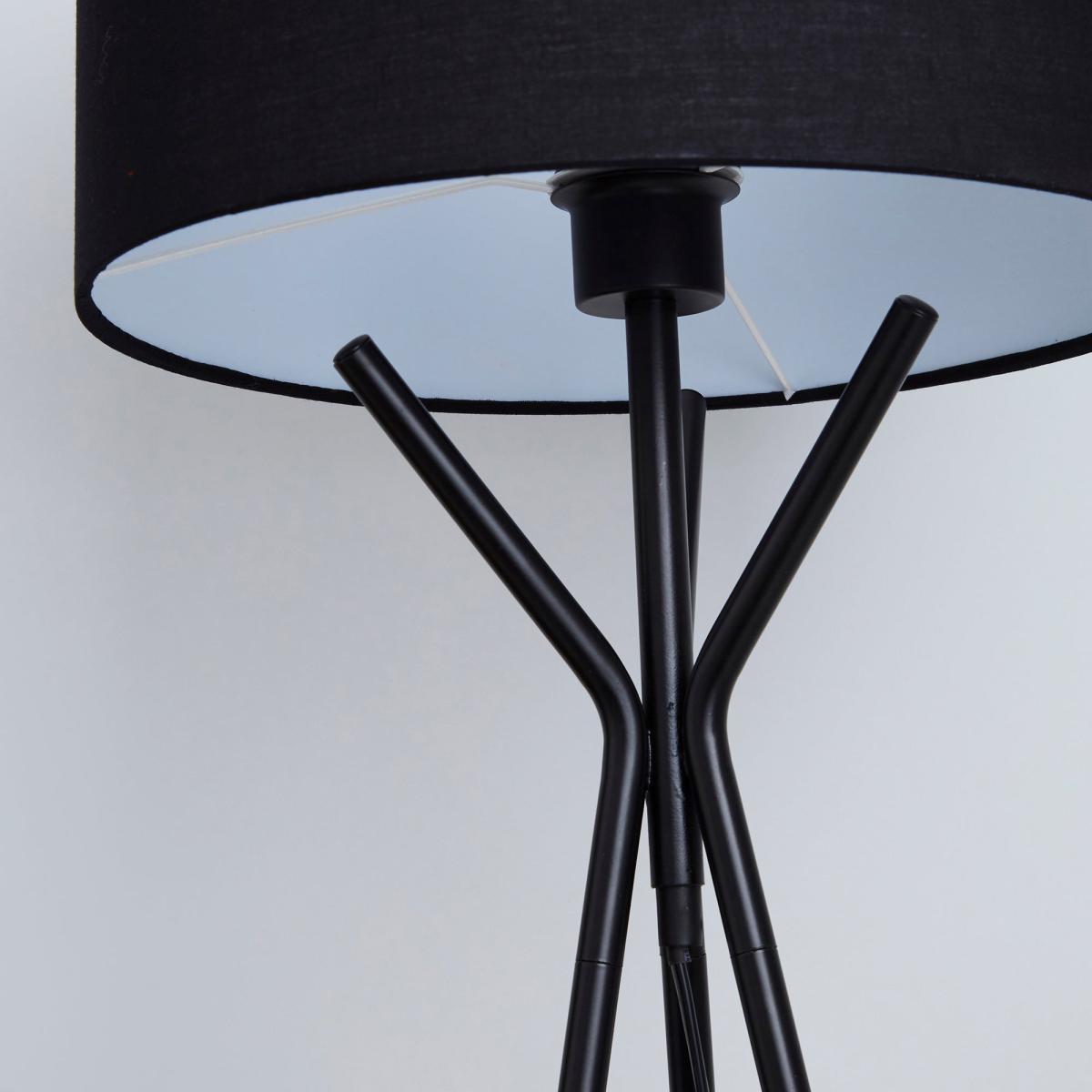 Drei Tripod Black Floor Lamp Black – image 4
