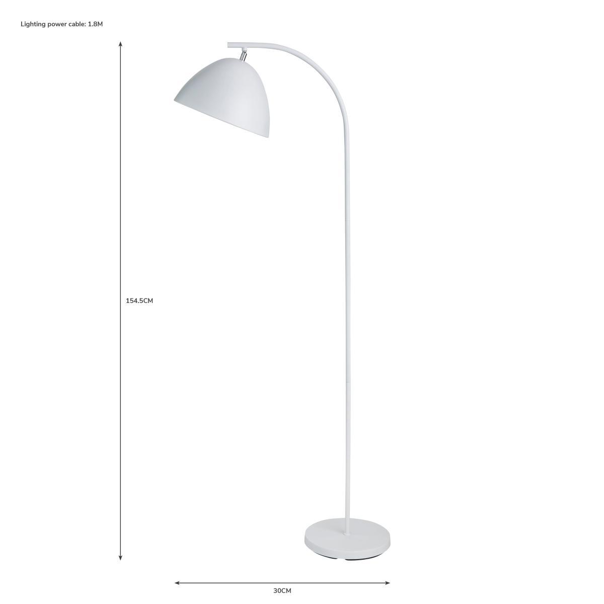 Donia Floor Lamp White – image 6