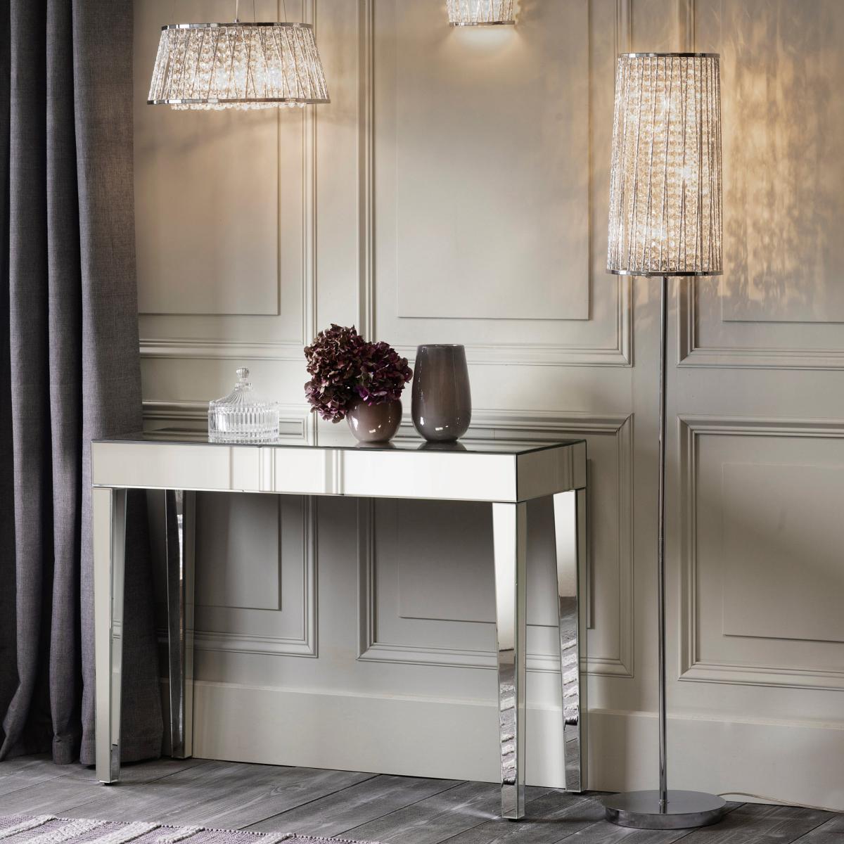 Vogue Florala Floor Lamp Chrome – image 6