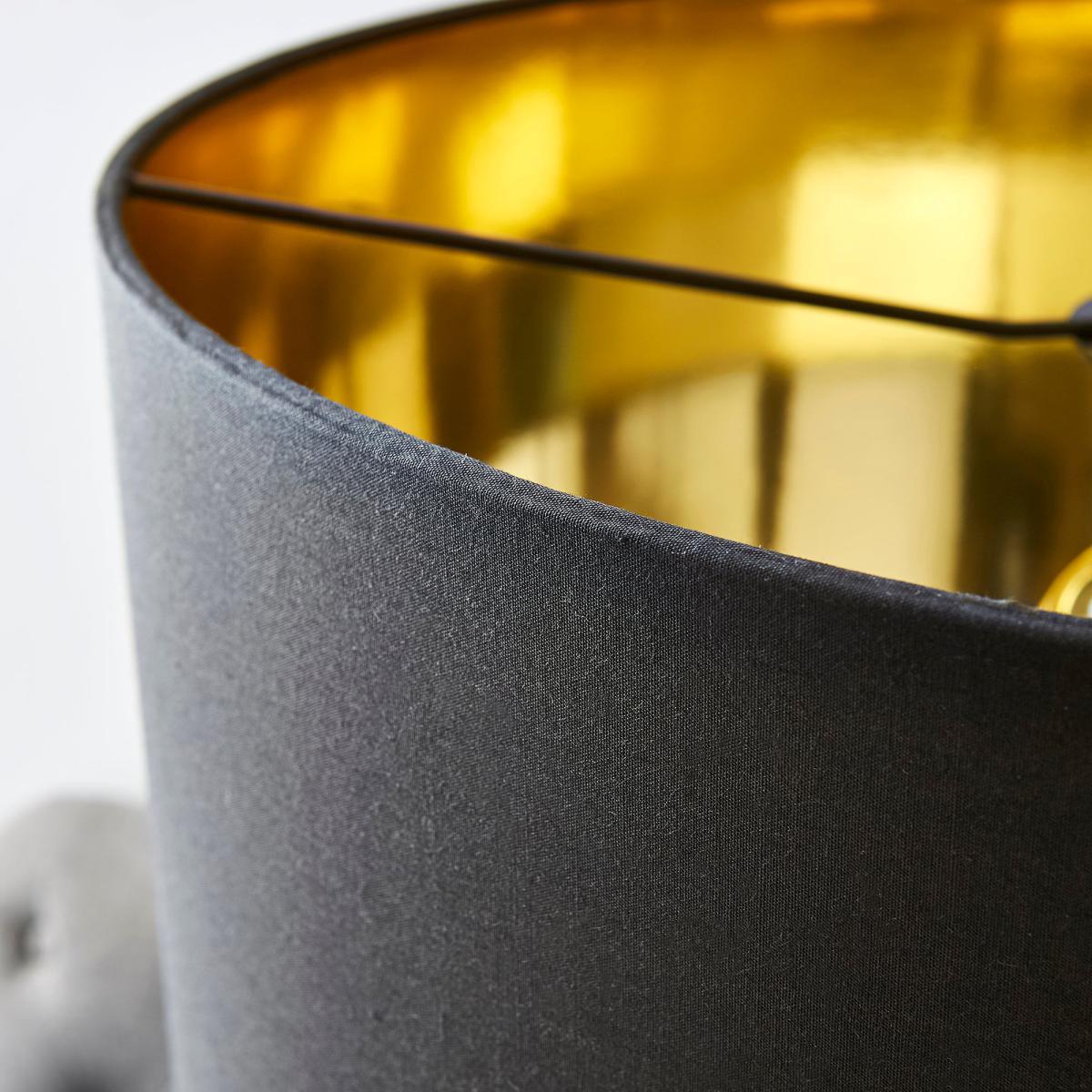 Damien Black Arc Floor Lamp Black – image 3