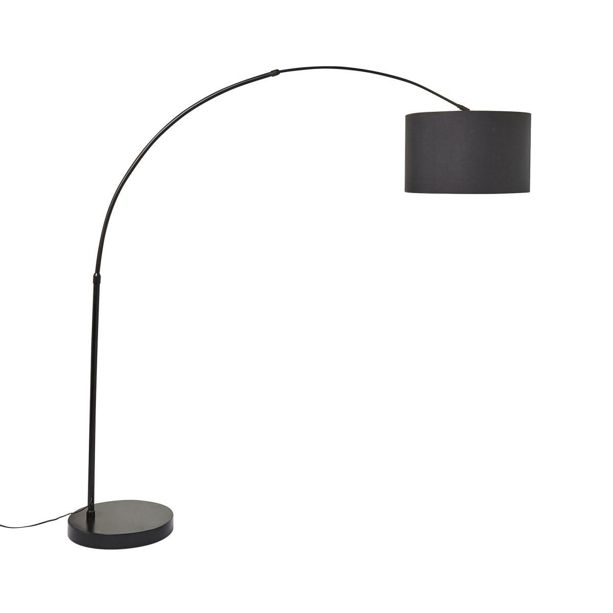 Damien Black Arc Floor Lamp Black – image 5