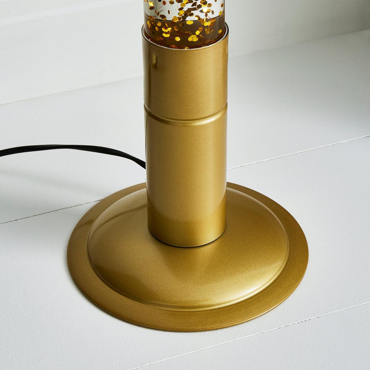 Gold Glitter Floor Lamp Gold – image 4