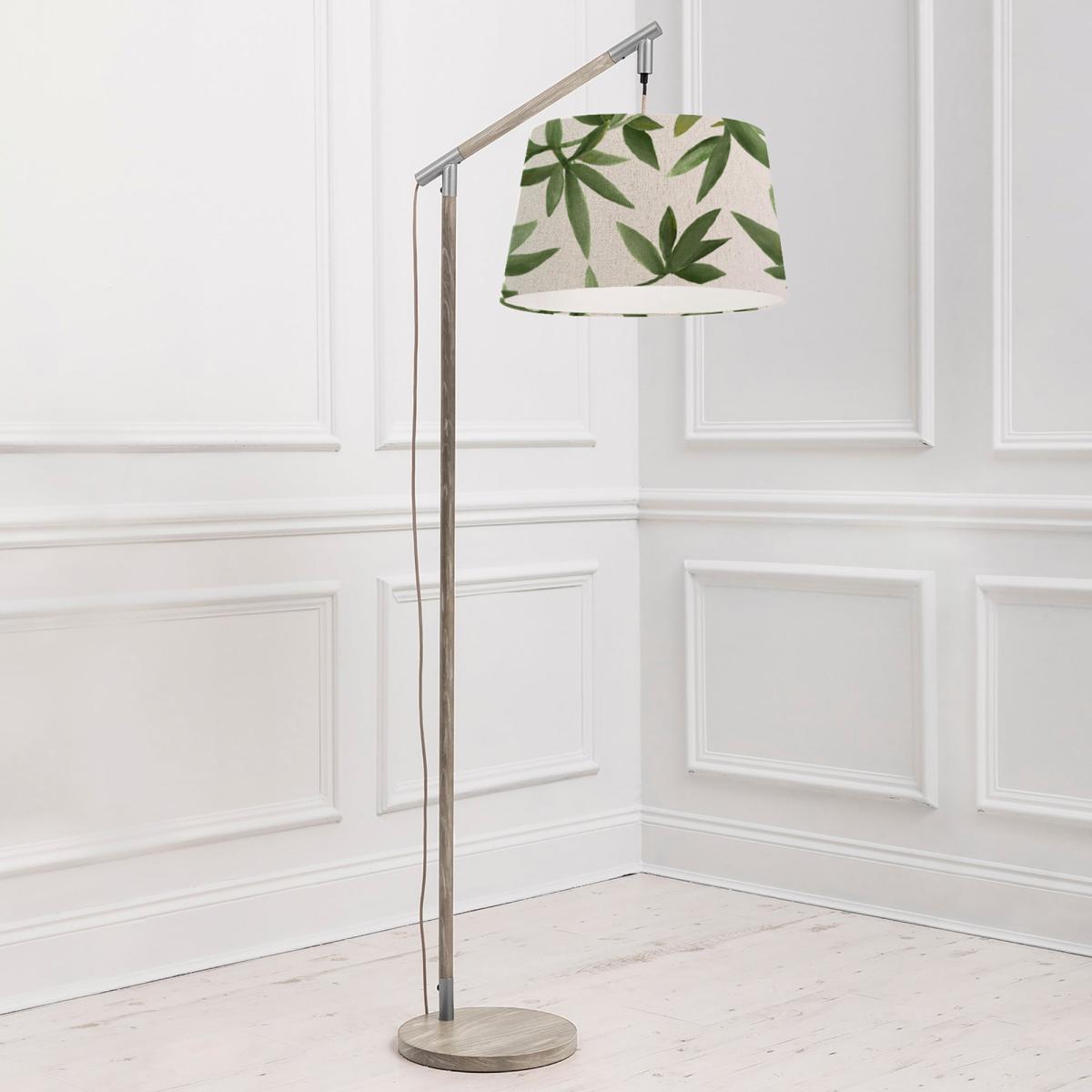 Quintus Floor Lamp with Silverwood Shade Silverwood Apple Green – image 2