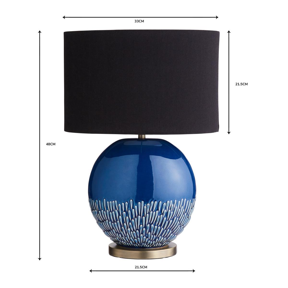 Dalai Table Lamp Navy Blue – image 6