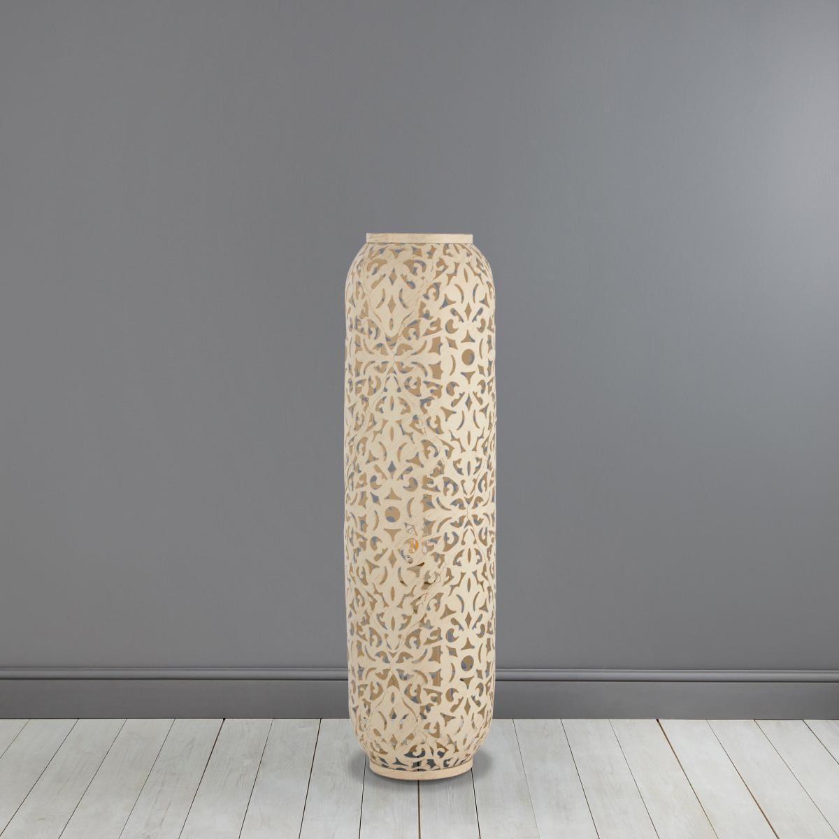 Juba Laser Cut Cream Floor Lmp Cream – image 2