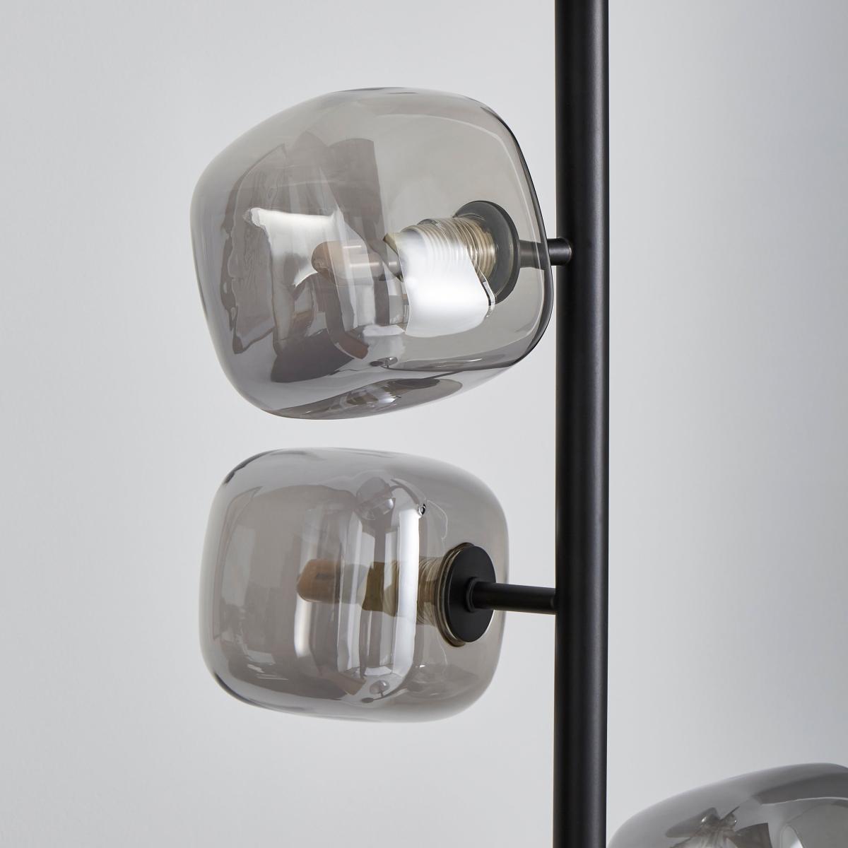 Elements Tollose 4 Light Floor Lamp Black – image 3