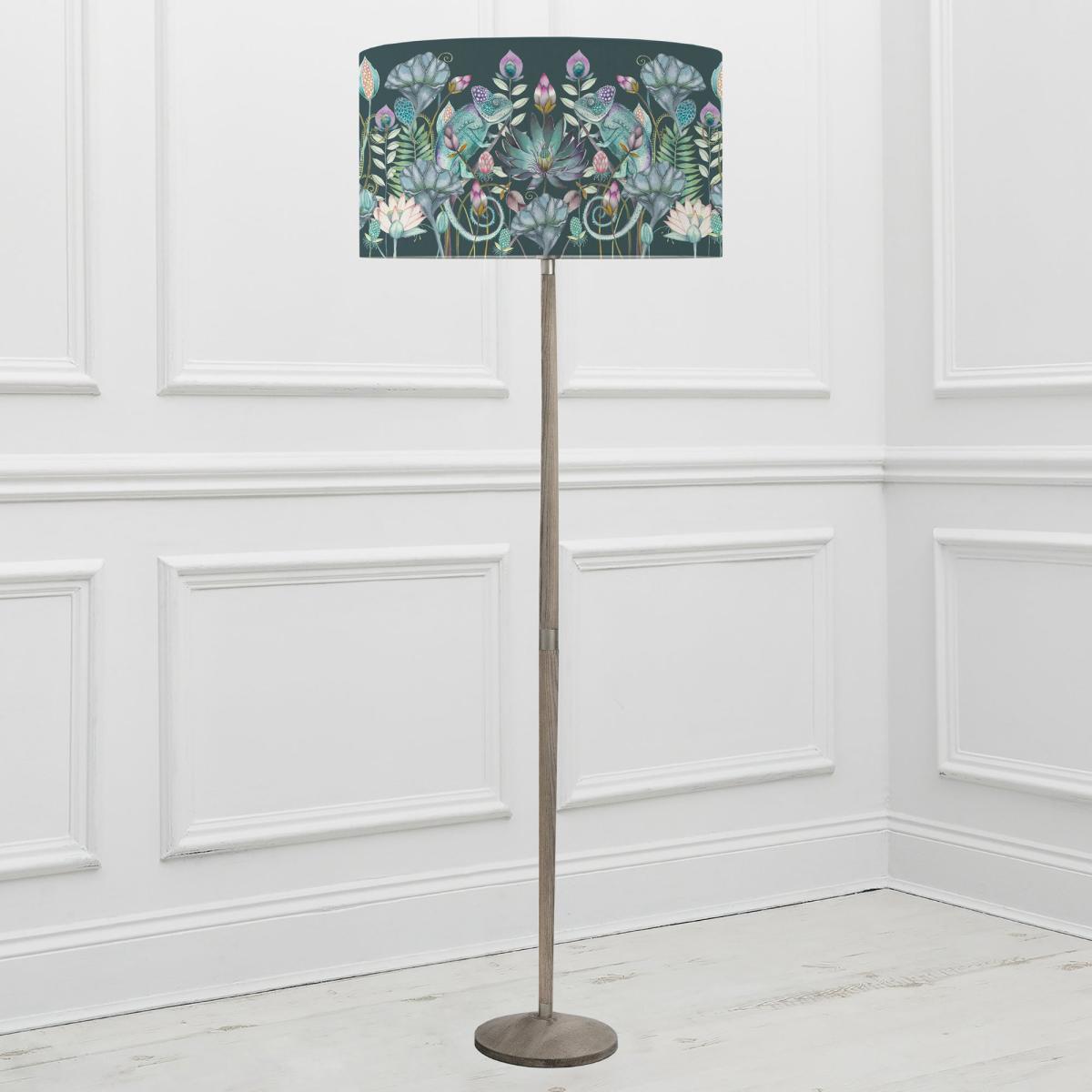Solensis Floor Lamp with Osawi Shade Osawi Emerald Green – image 2