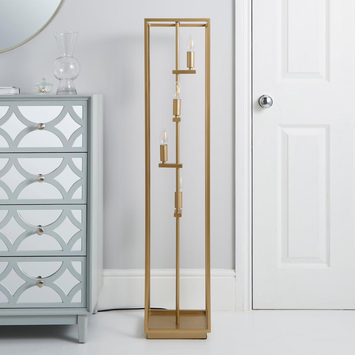 Madrid Floor Lamp Gold – image 2