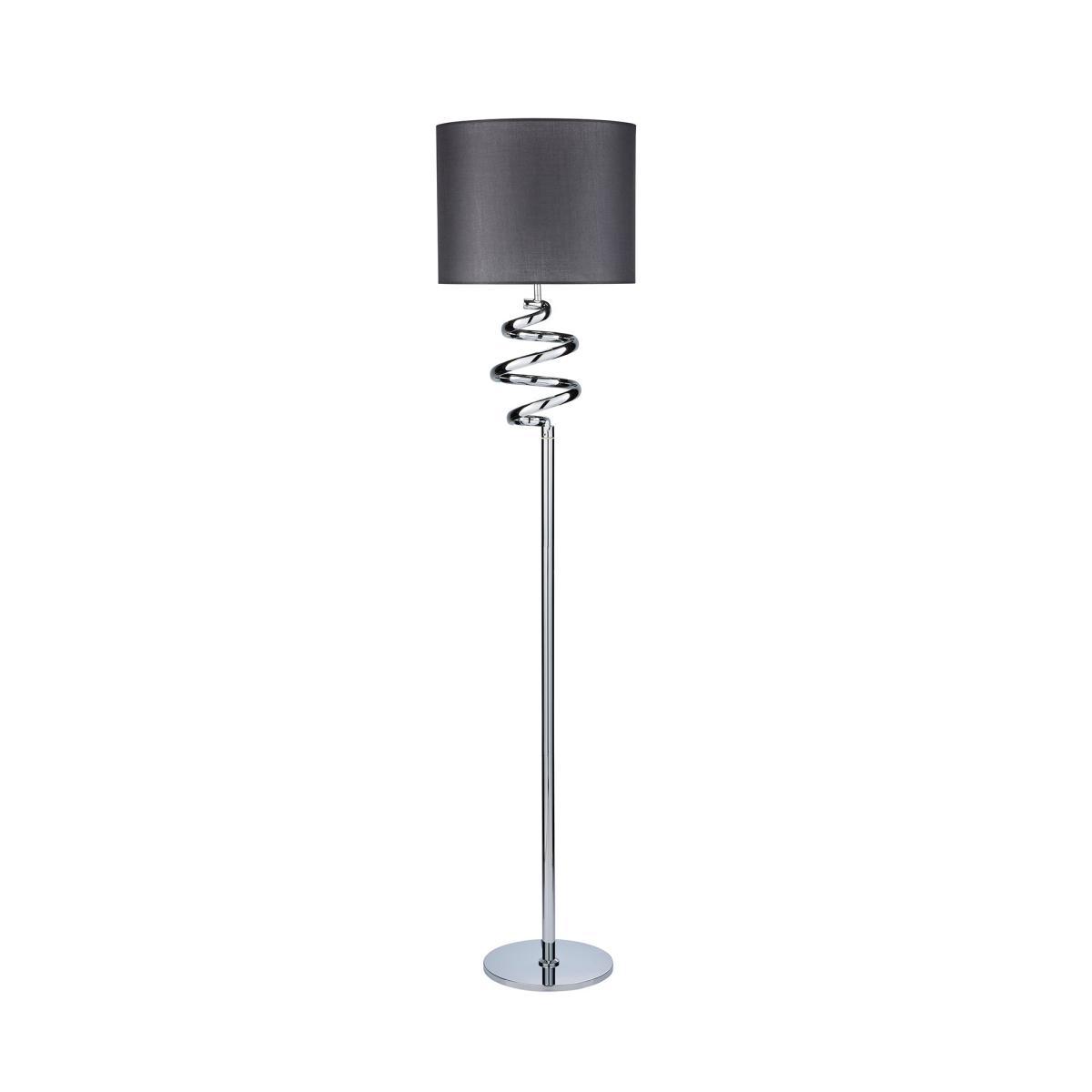 Etta Touch Dimmable Chrome Floor Lamp Grey – image 5