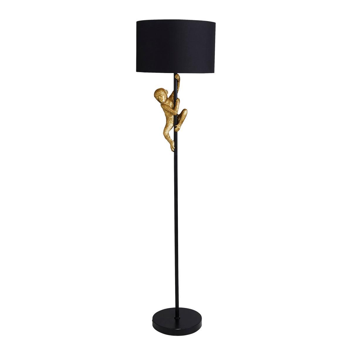 Odisha Monkey Floor Lamp Gold – image 4