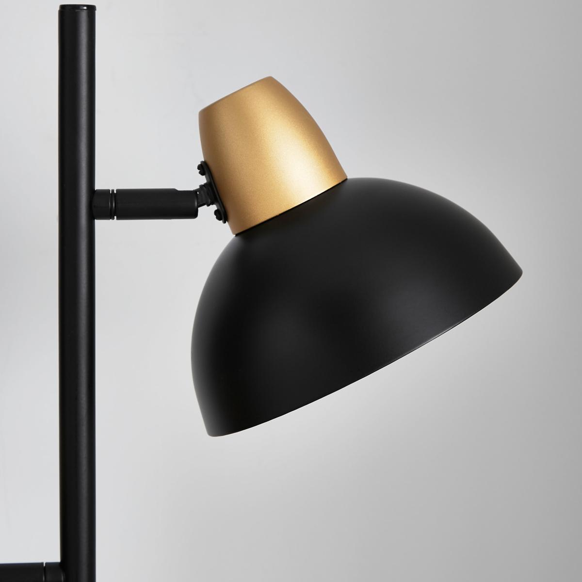 Haus 2 Light Floor Lamp Black – image 3