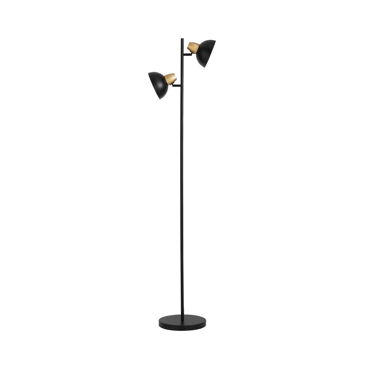 Haus 2 Light Floor Lamp Black – image 5