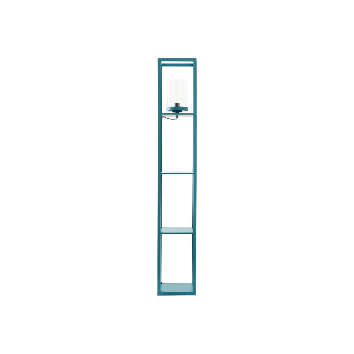 Keates Shelved Floor Lamp Teal (Blue) – image 1