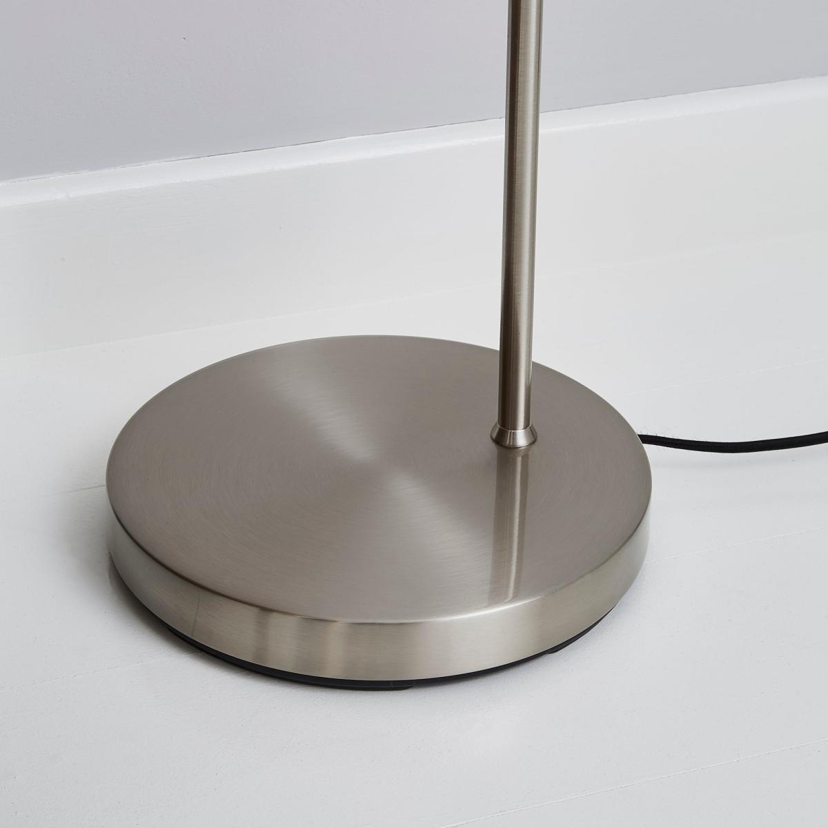 Palazzo Smoked Glass Floor Lamp Chrome – image 4