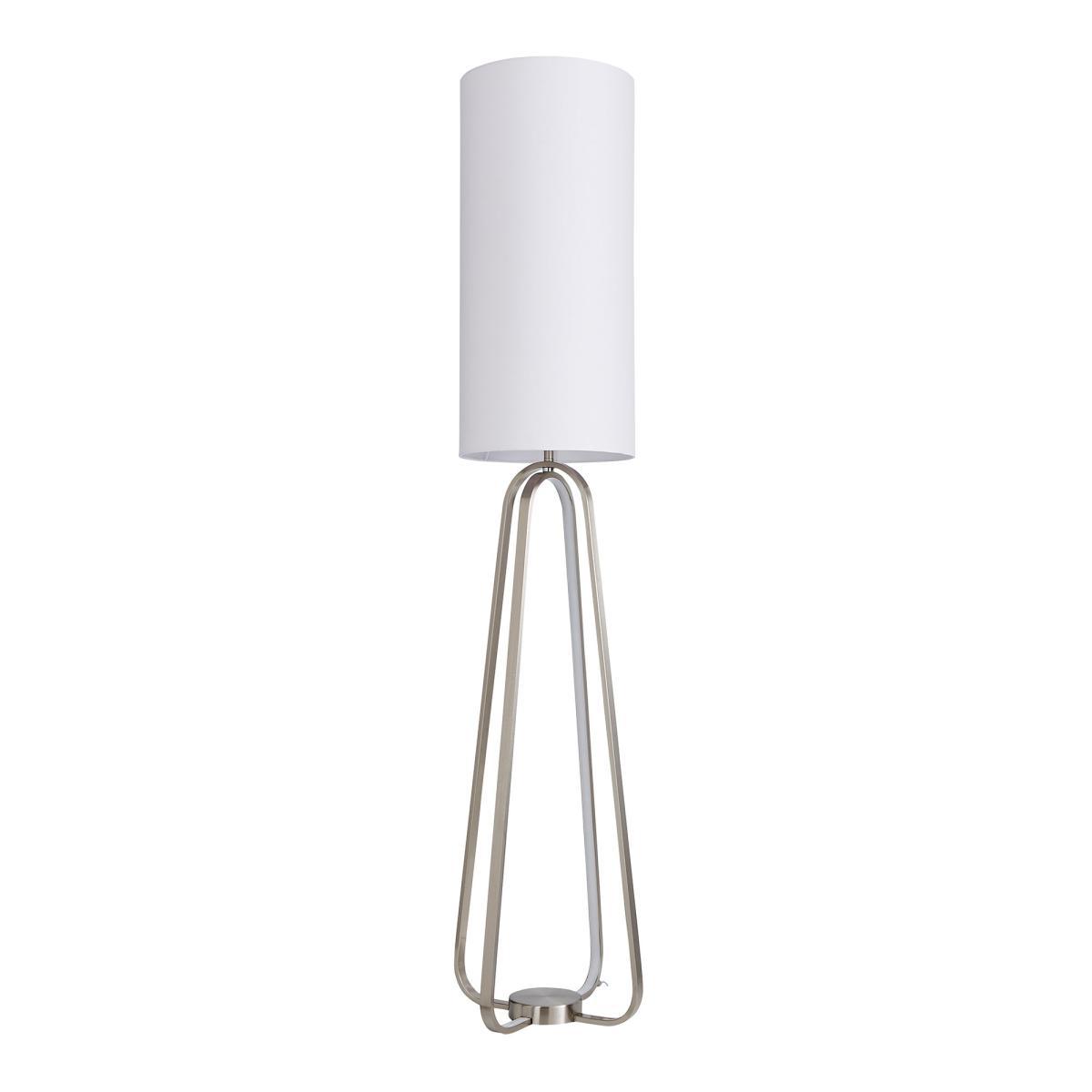 Robyn Dual Lit Integrated LED Floor Lamp White White – image 5