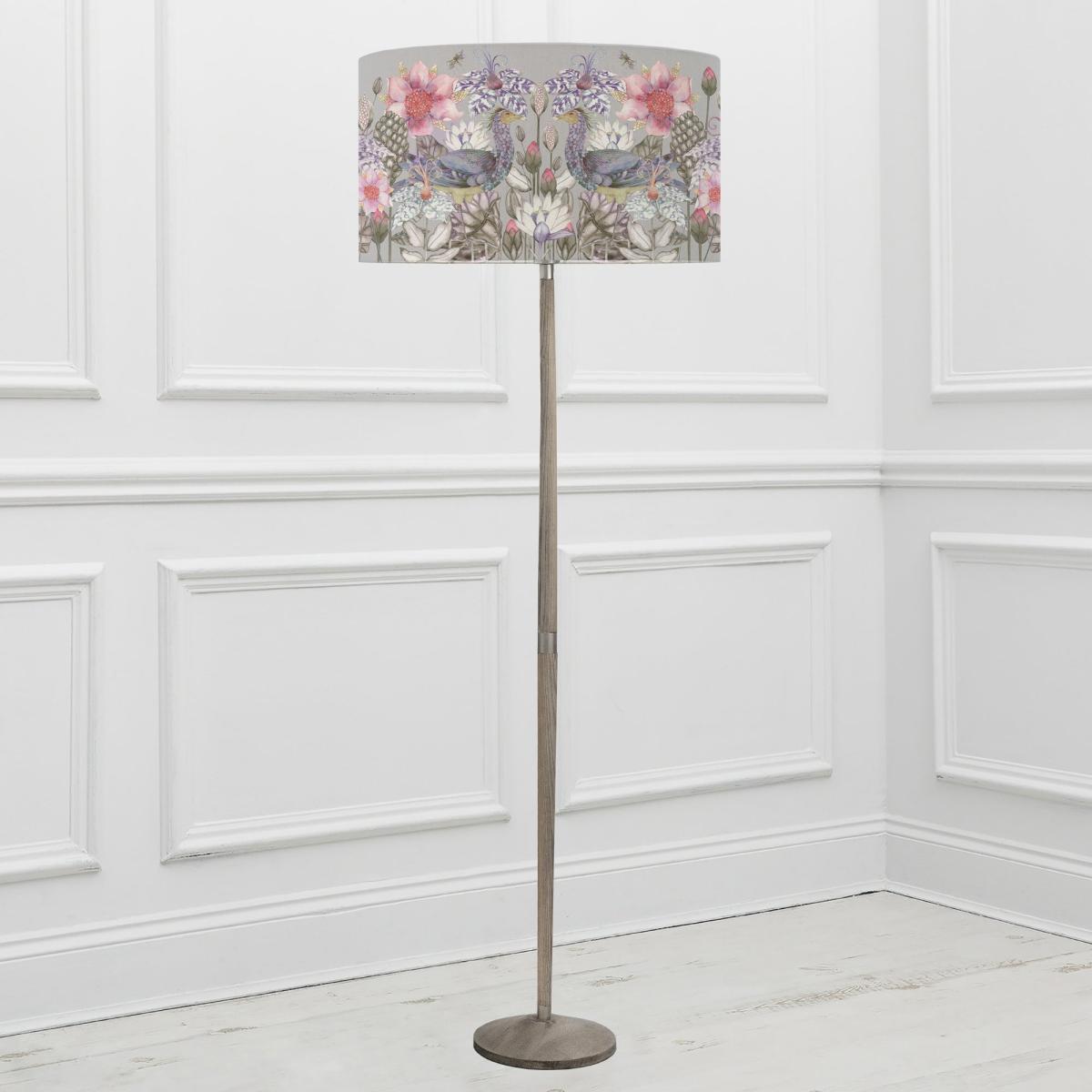 Solensis Floor Lamp with Acanthis Shade Bronze – image 2