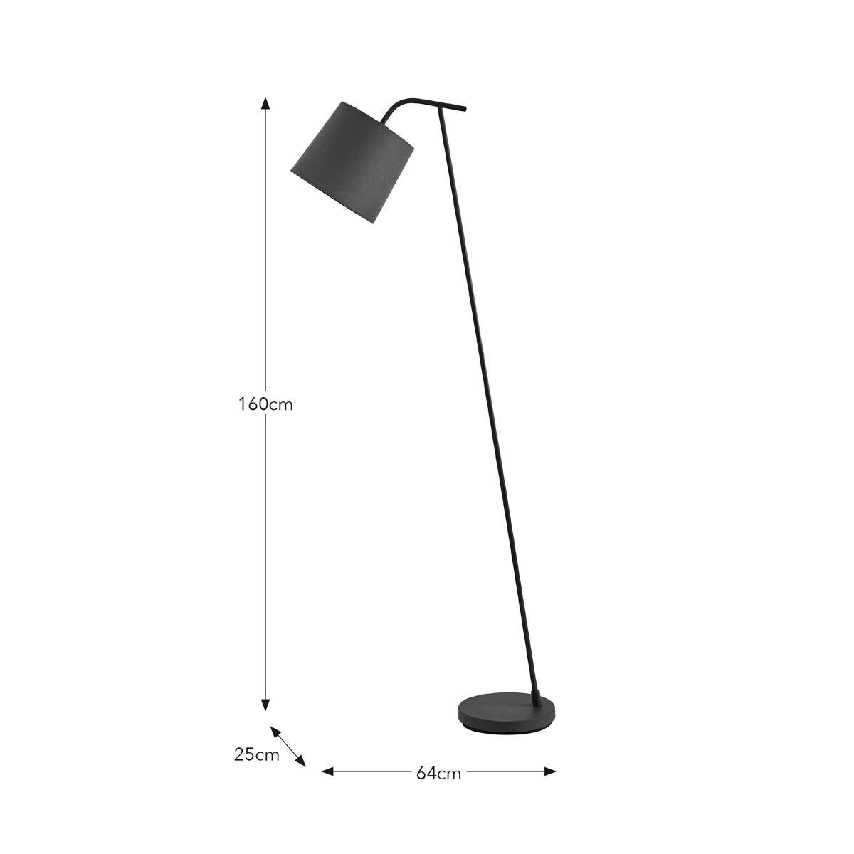 Leaner Metal Floor Lamp Olive – image 6