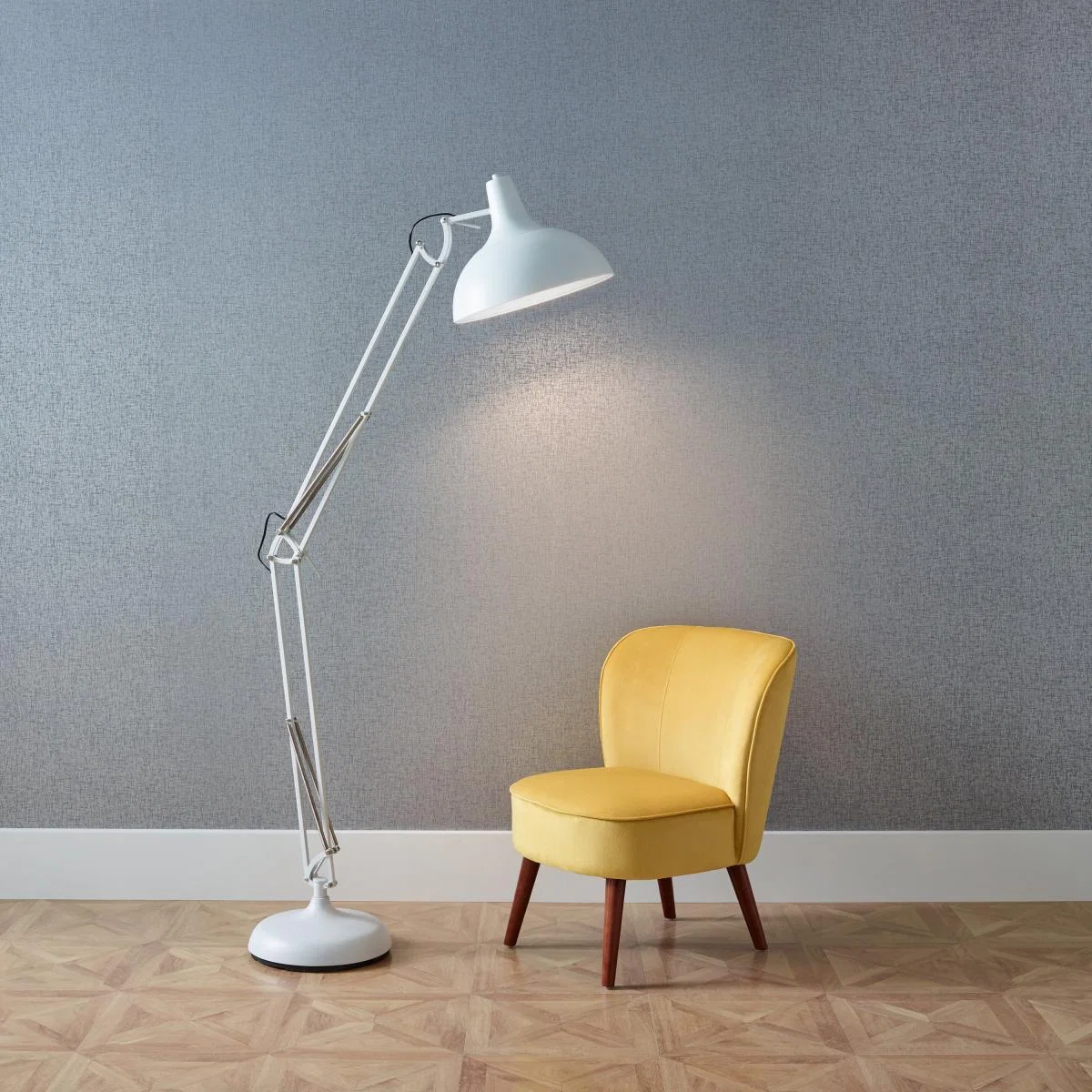 Alonzo Task Floor Lamp White – image 1
