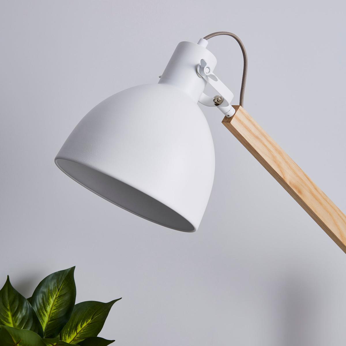 Cleo Adjustable Floor Lamp White – image 3
