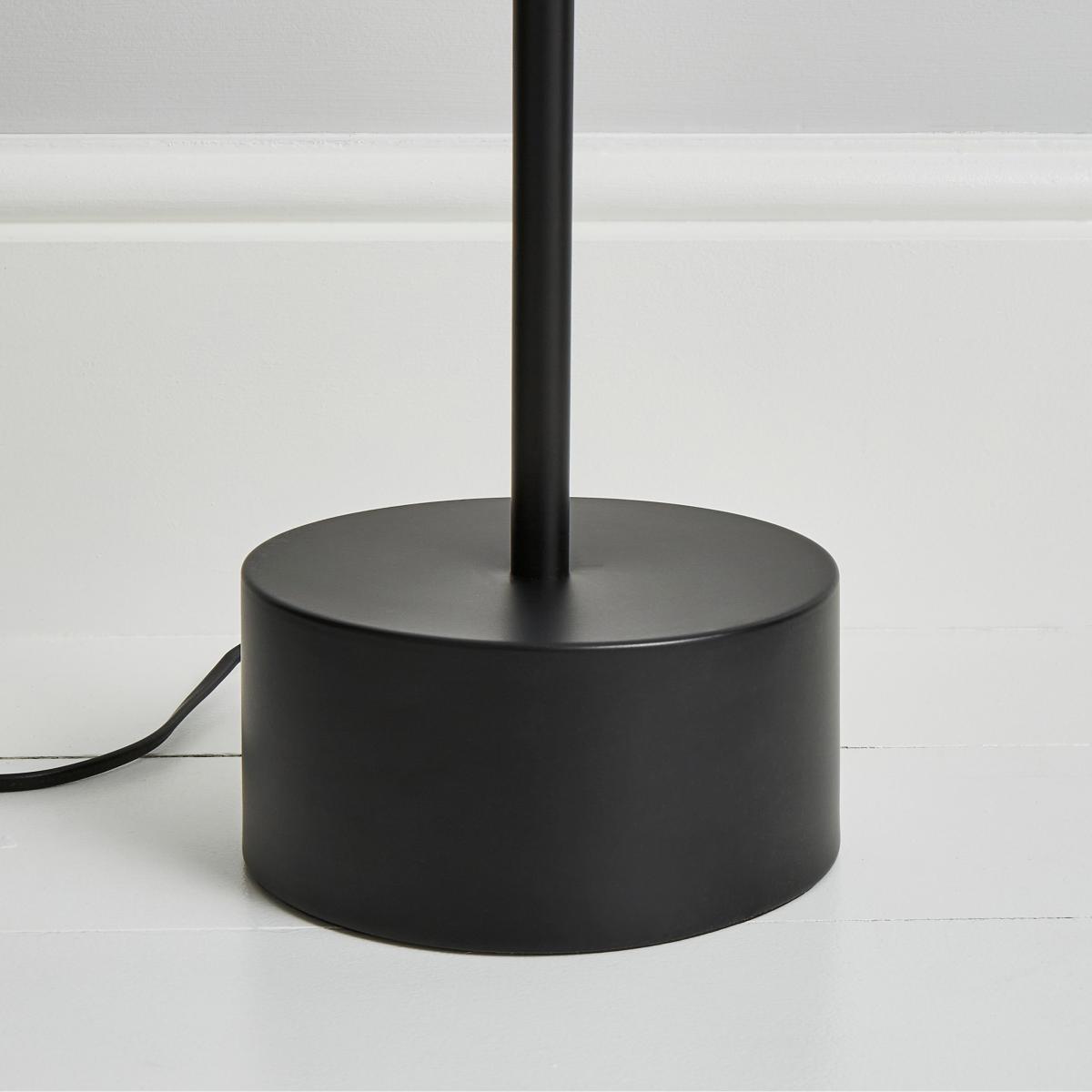 Nila 3 Light Floor Lamp Black – image 4