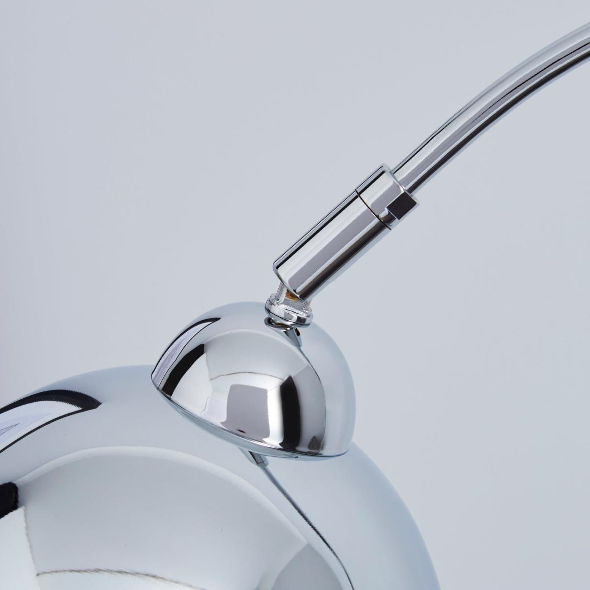 Herm Arc Chrome Floor Lamp Chrome – image 3