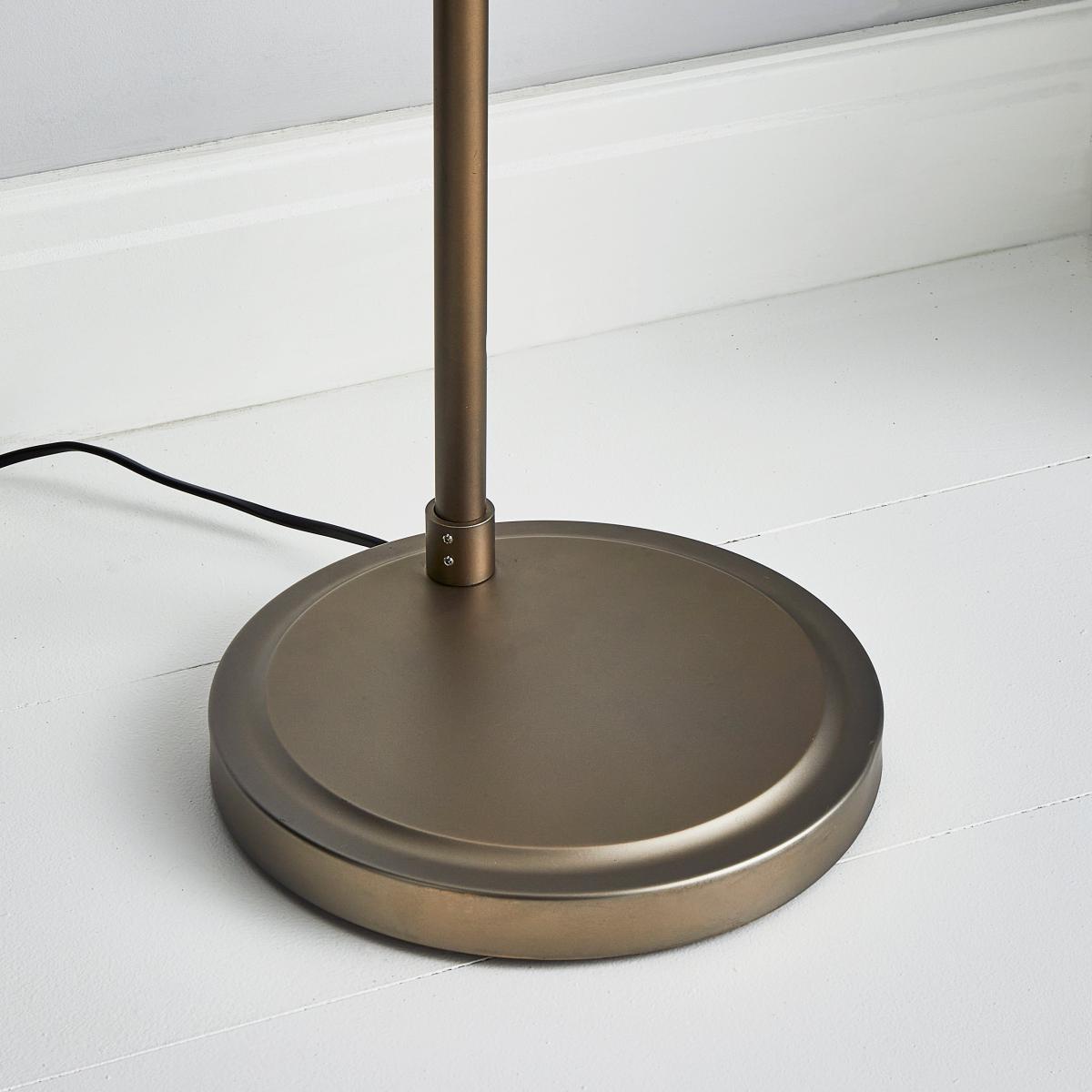 Nicholas Industrial Floor Lamp Pewter – image 4