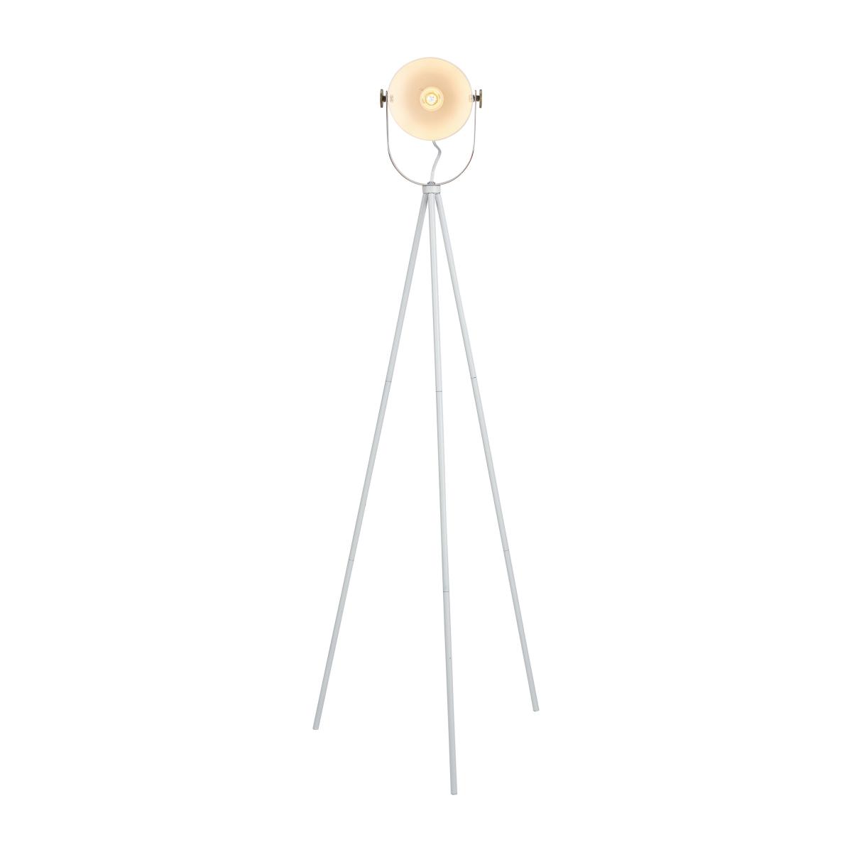 Auden Metal Tripod Floor Lamp White – image 2