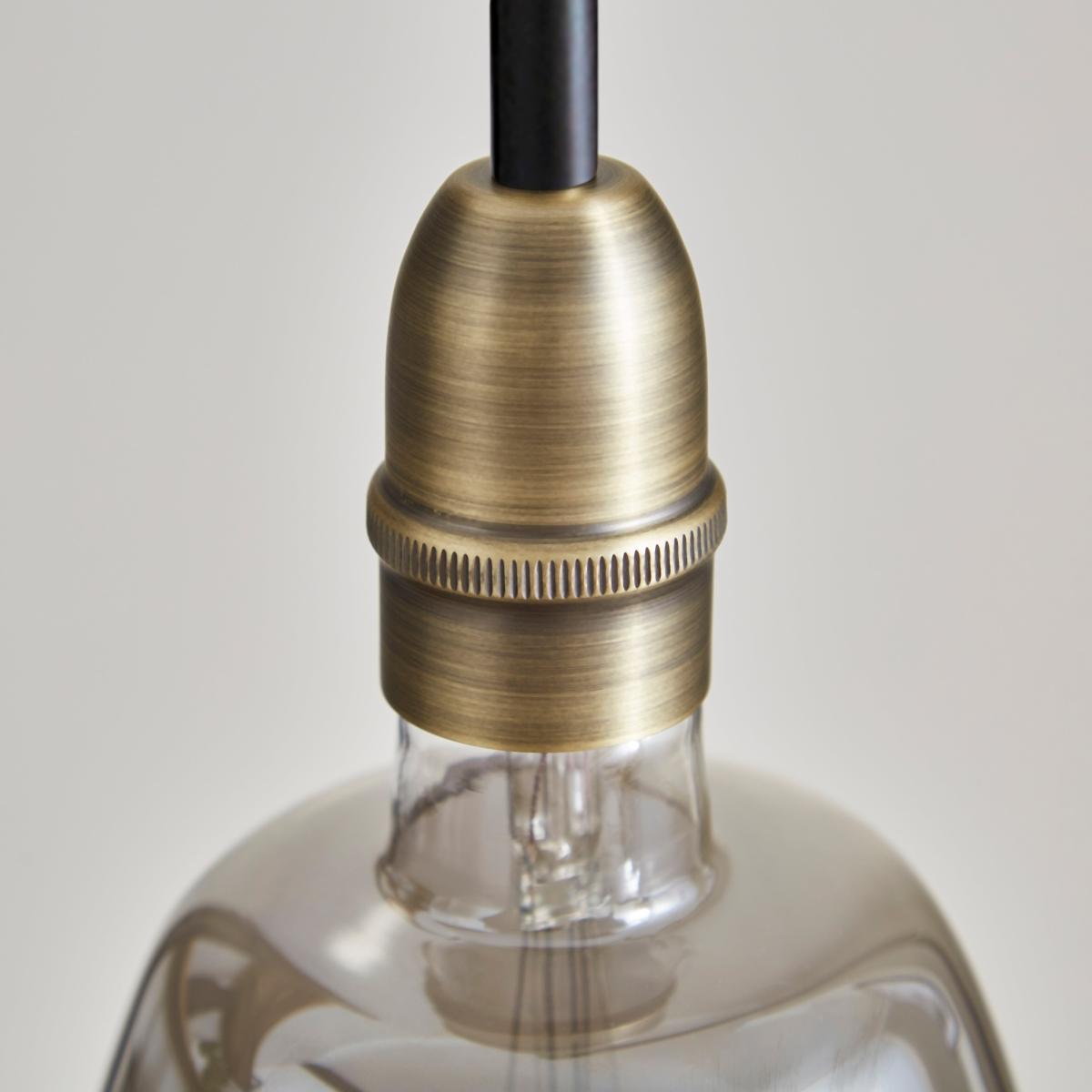 Augustus Exposed Bulb Floor Lamp Smoke – image 3