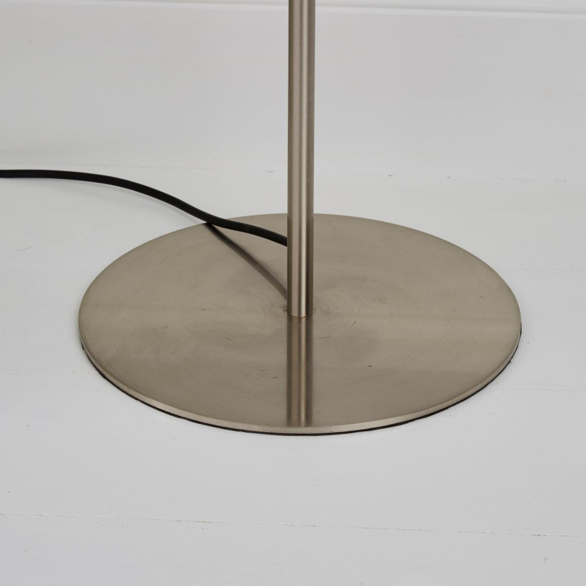 Tula Micro Pleat Grey Shade Floor Lamp Grey – image 4