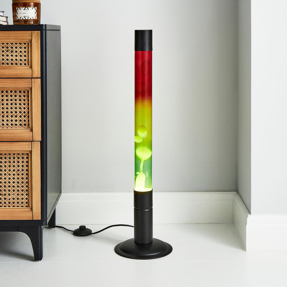 Multicoloured Lava Floor Lamp MultiColoured – image 1