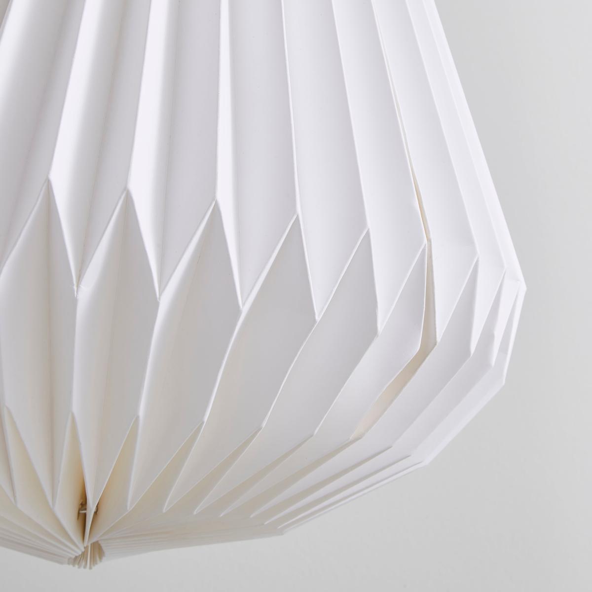 Origami Paper Floor Lamp Black – image 3
