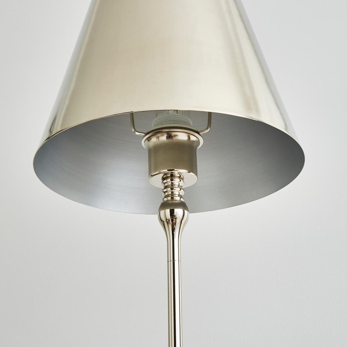 Dorma Bedford Polished Nickel Floor Lamp Nickel – image 3