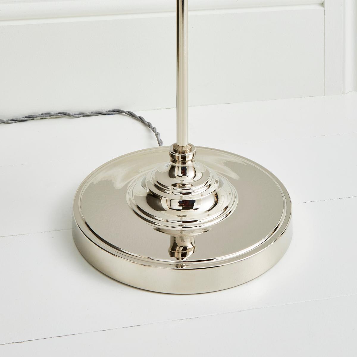 Dorma Bedford Polished Nickel Floor Lamp Nickel – image 4