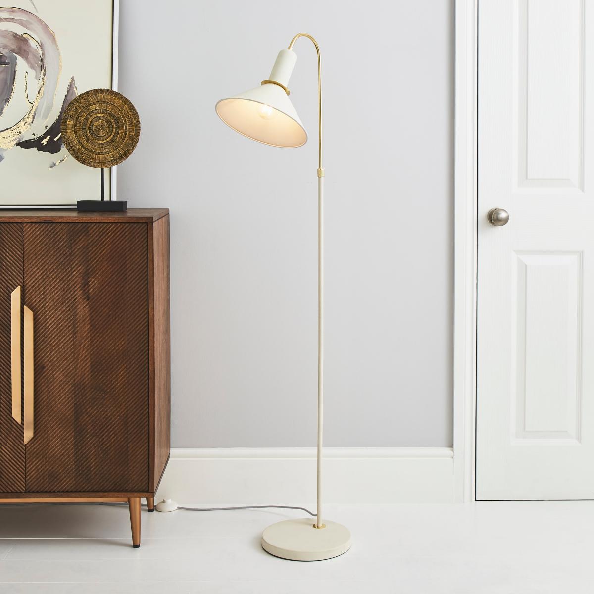 Corben Floor Lamp White – image 1