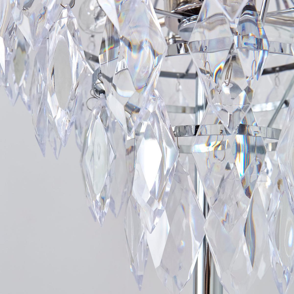 Parla Chrome Floor Lamp Chrome – image 3