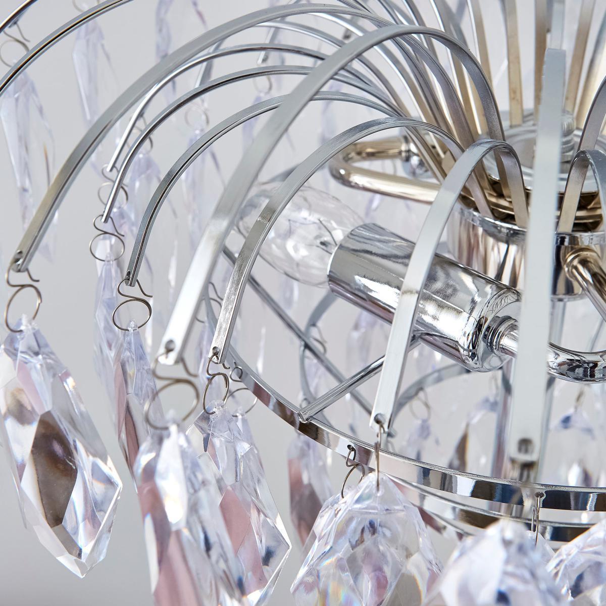 Parla Chrome Floor Lamp Chrome – image 4