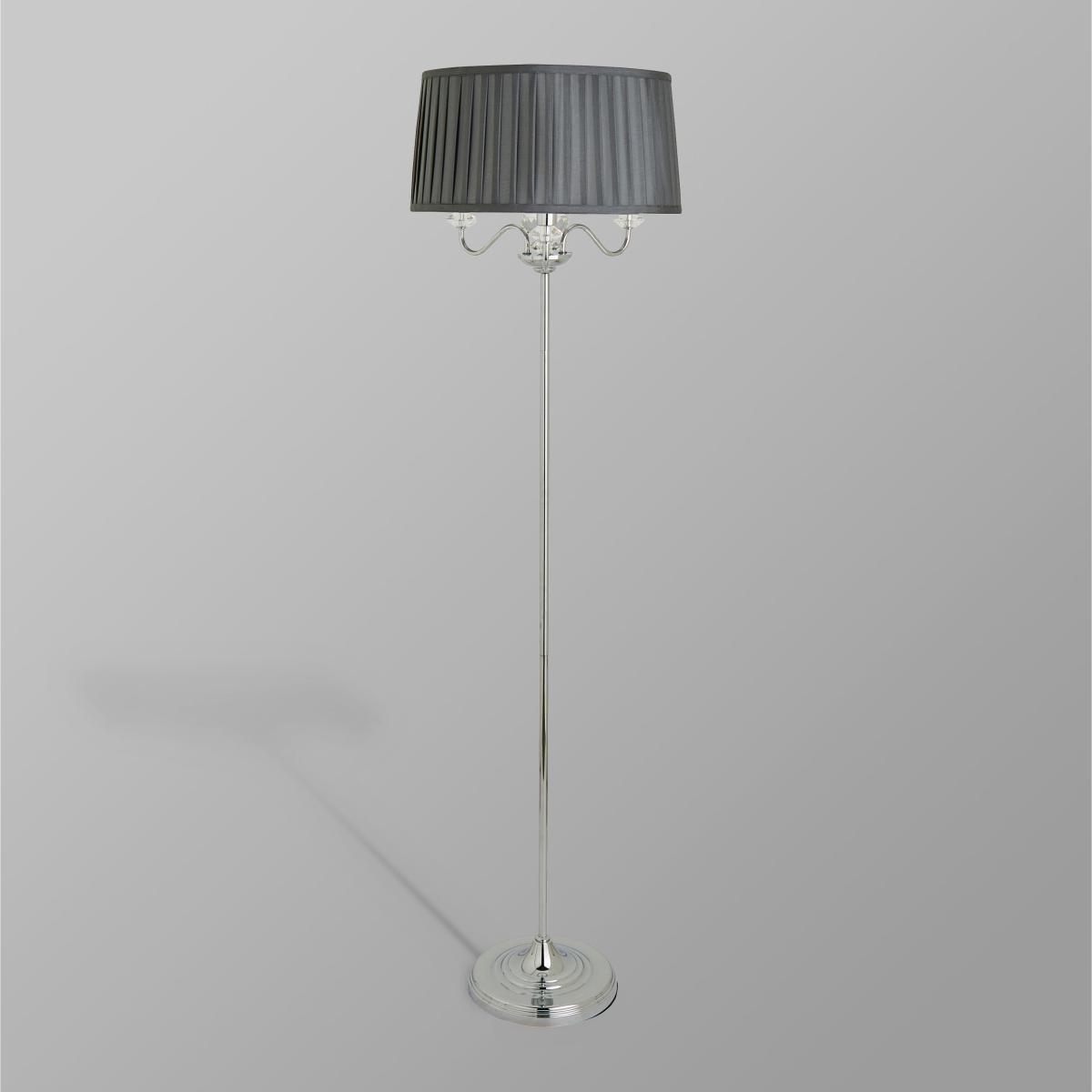 Dorma Genevieve 3 Light Floor Lamp Chrome – image 5