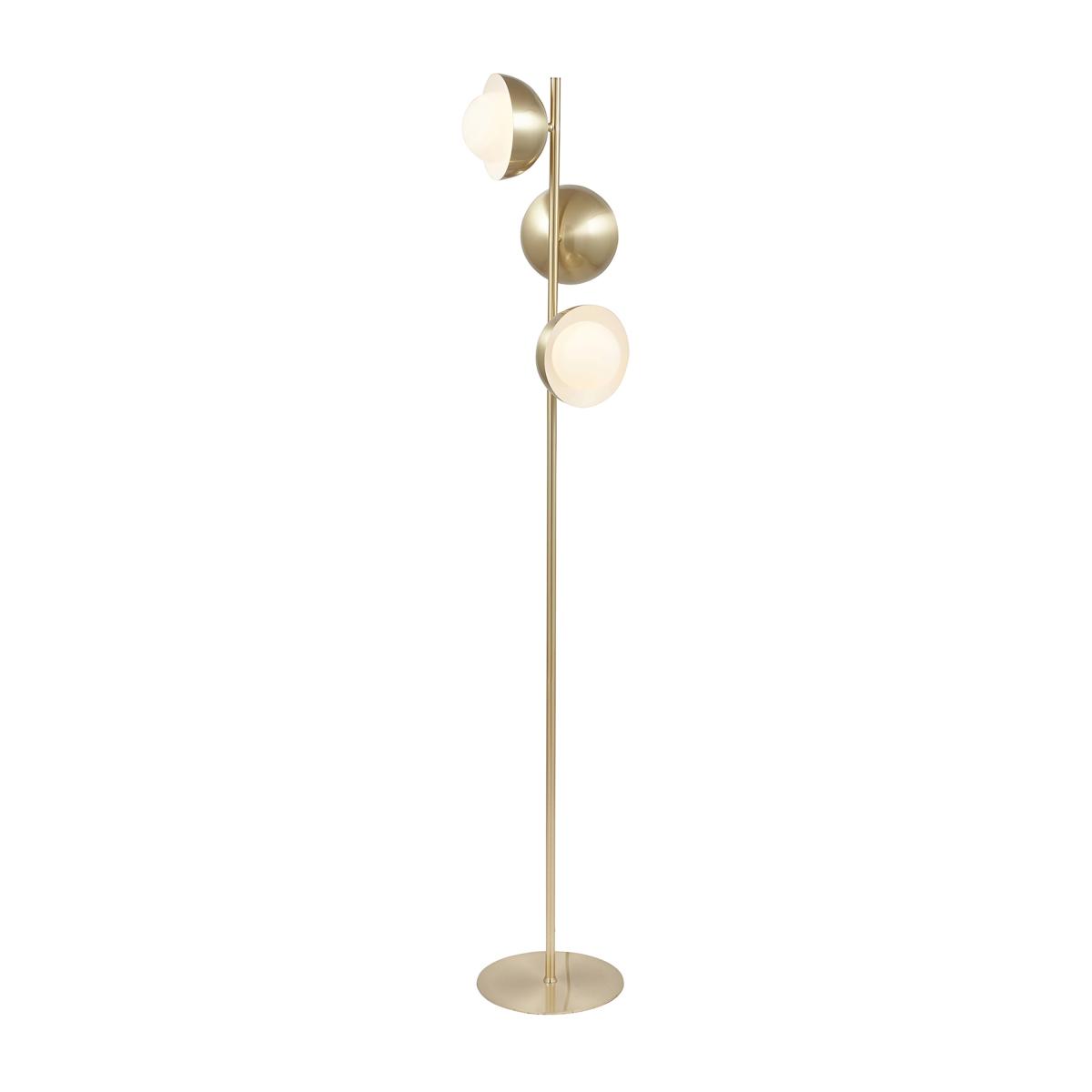 Estelle Brushed Brass Floor Lamp Gold – image 2