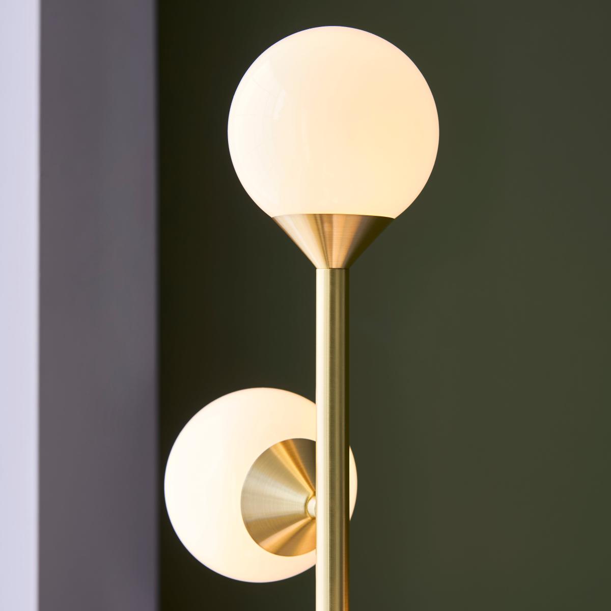 Vogue Willis 5 Light Floor Lamp Gold – image 2